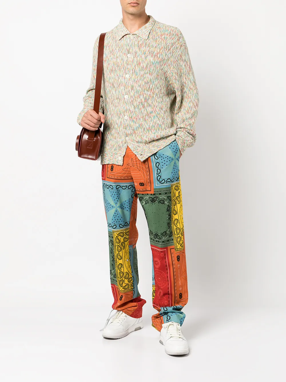Marcelo Burlon County of Milan Broek met bandanaprint - Veelkleurig