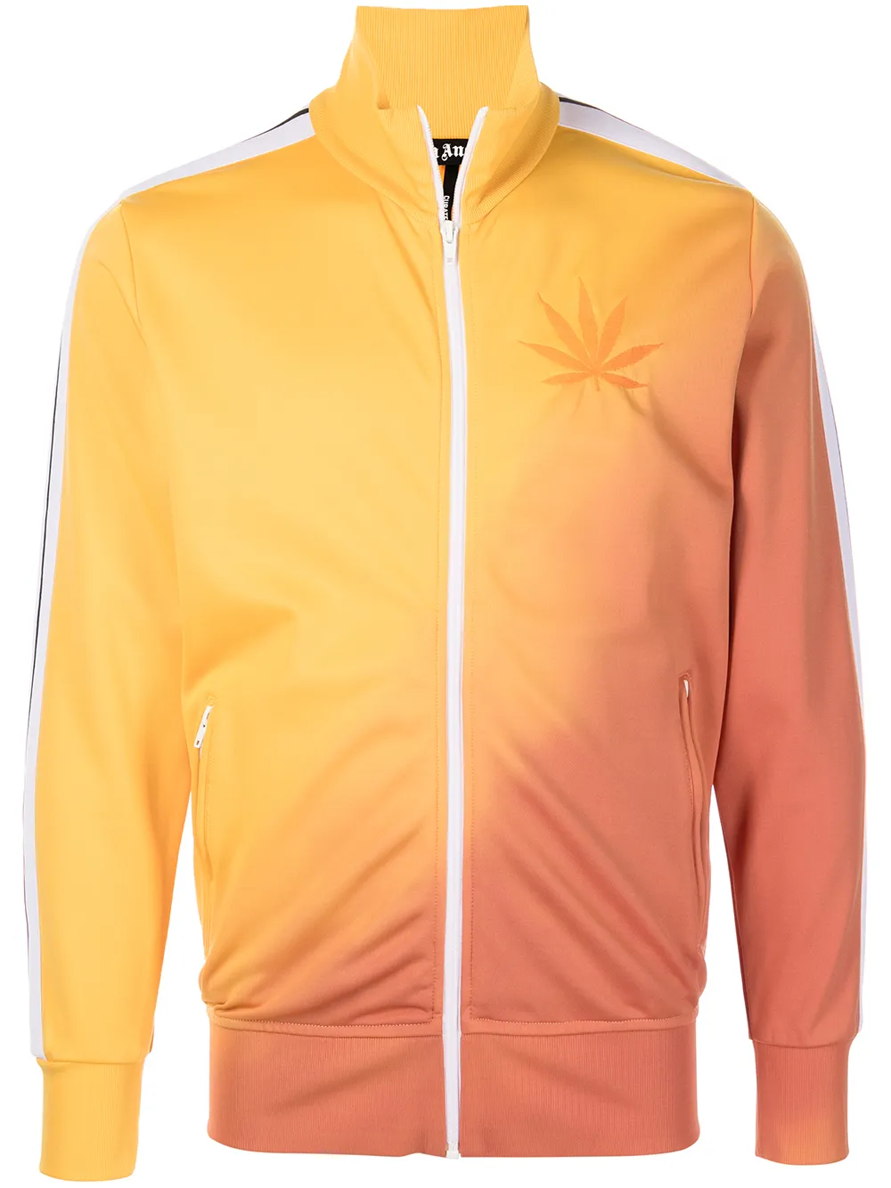 

Palm Angels chamarra deportiva con efecto degradado - Naranja