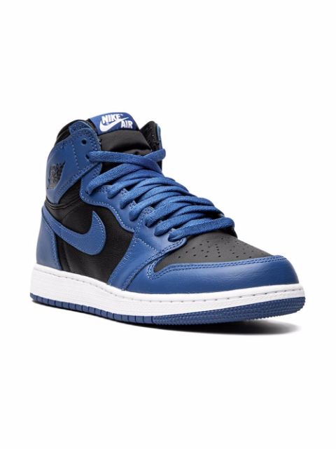 Jordan Kids - Air Jordan 1 Retro High OG Dark Marina Blue sneakers