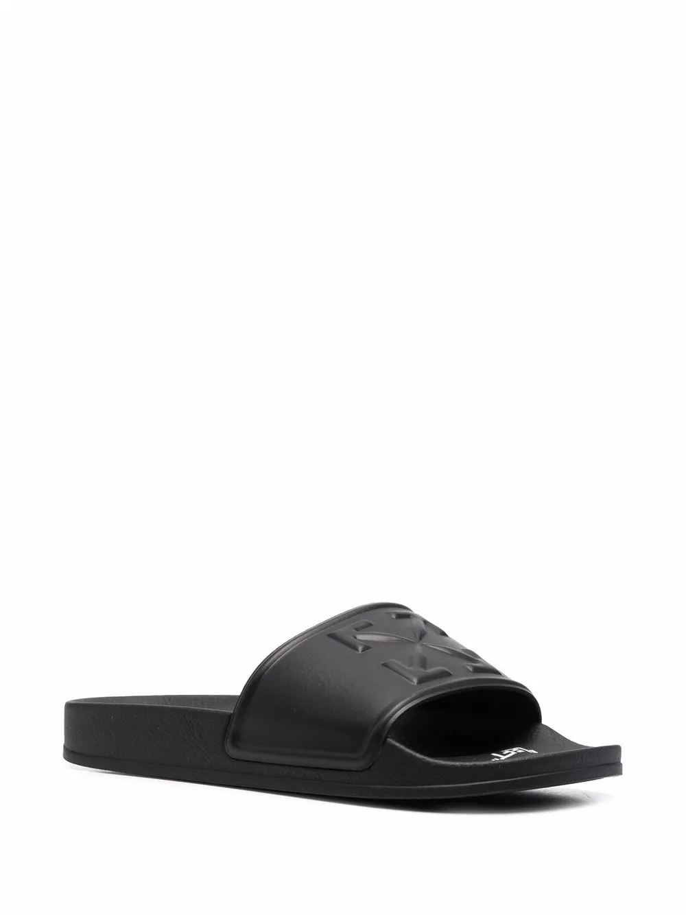 Off-White logo-embossed Slides - Farfetch
