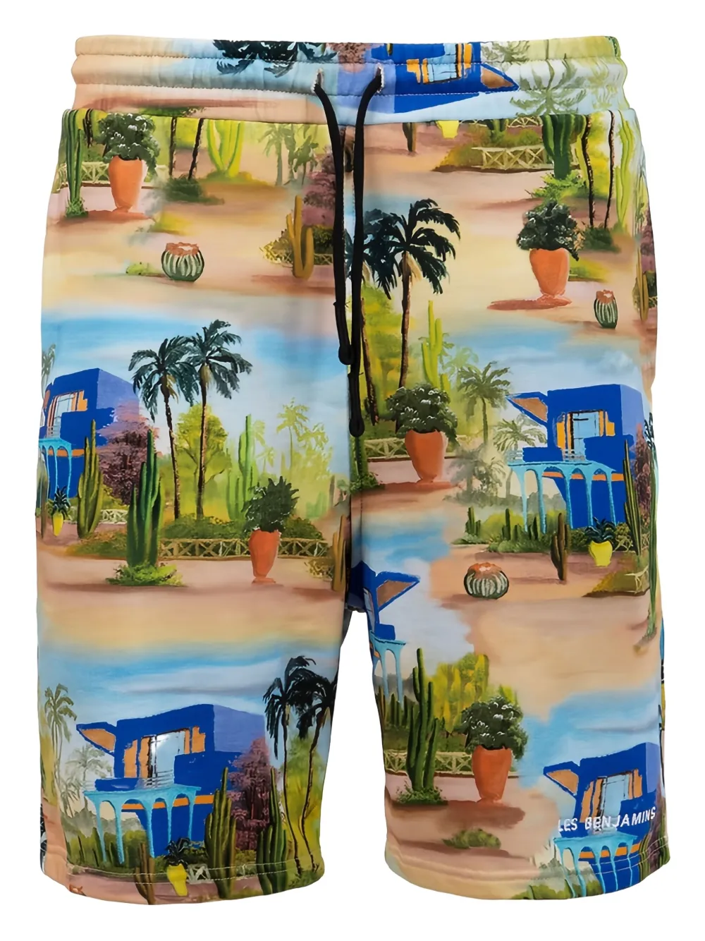 Les Benjamins printed shorts | Neutrals | Image 1