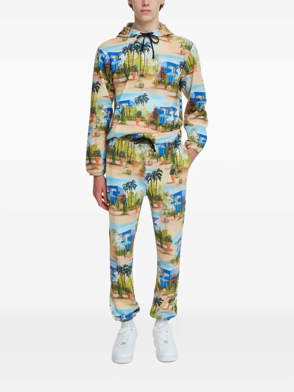 Les Benjamins graphic-print track pants | Sweatpants | Image 2
