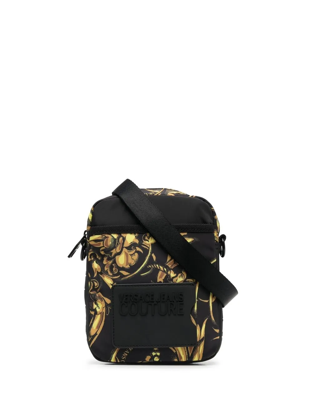 

Versace Jeans Couture bolsa de hombro con estampado Barocco - Negro