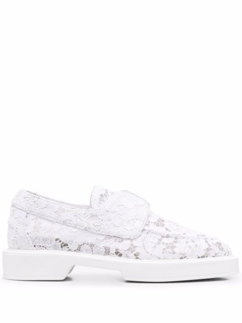 Le Silla Yacht lace-pattern loafers Women