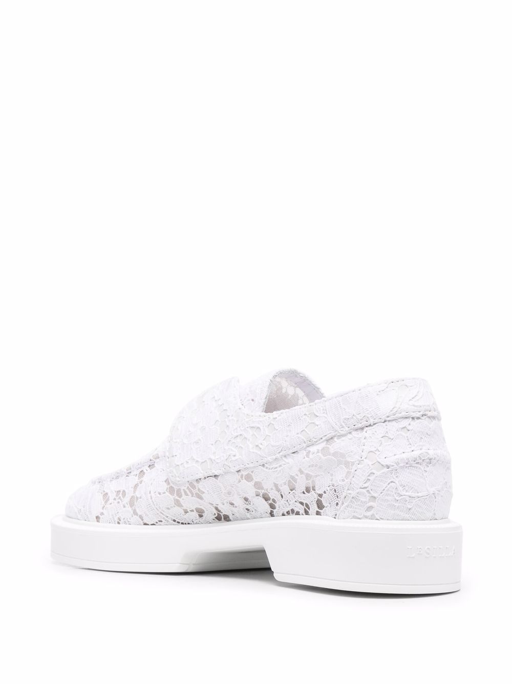 Le Silla Yacht lace-pattern loafers Women