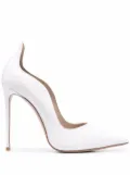 Le Silla Ivy 120mm pointed toe pumps - White