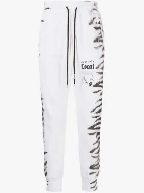 Mauna Kea tiger-print track pants