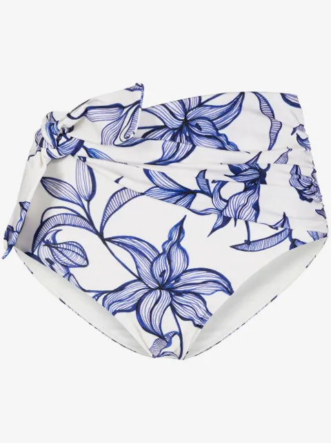 PatBO stargazer-print high-waisted bottoms