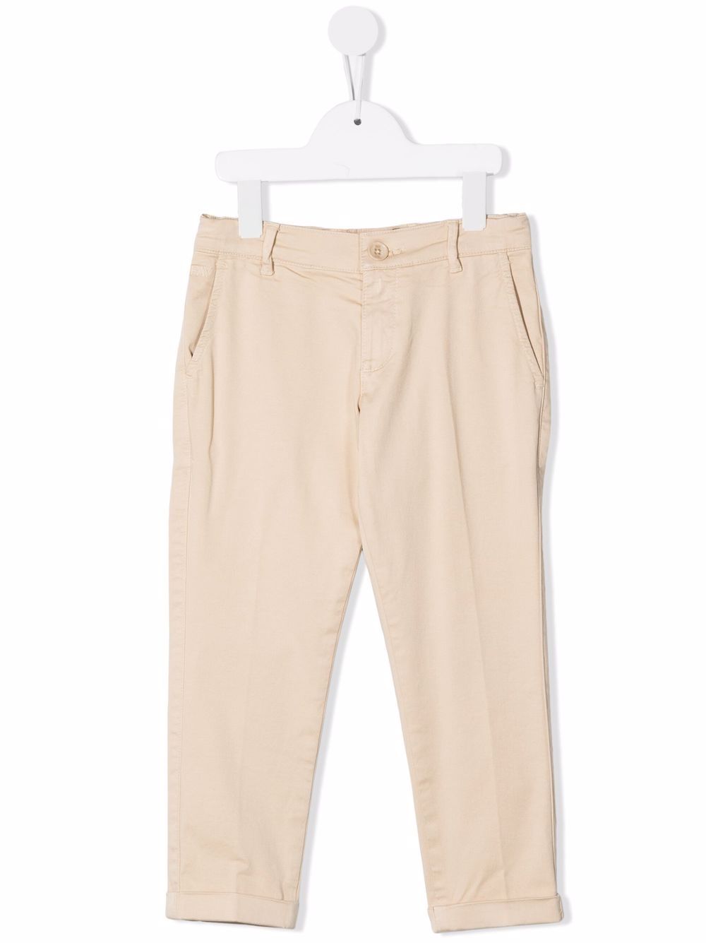 

Fay Kids pantalones rectos - Neutro