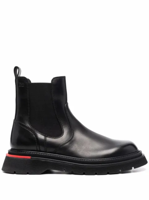 Dsquared2 بوت كاحل بنعل سميك