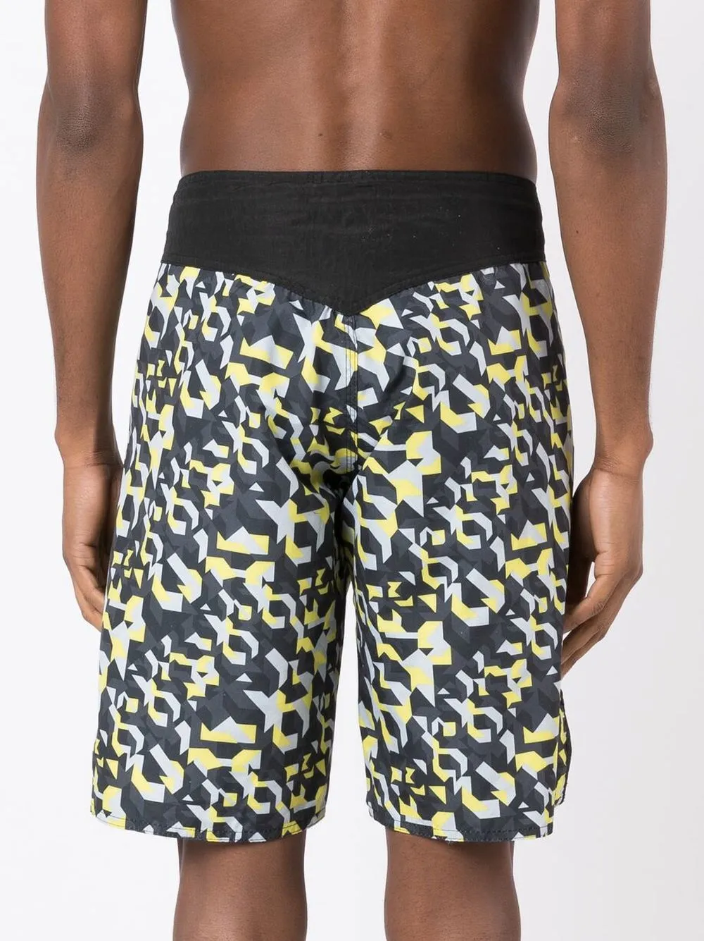  Amir Slama Geometric-print Bermuda Shorts - Multicolour 