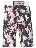 Amir Slama camouflage-print Bermuda shorts - Multicolour