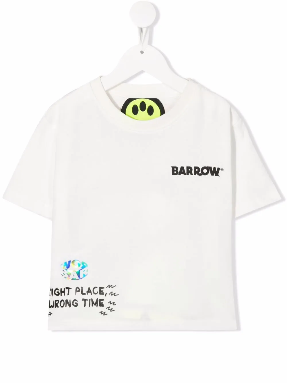 

Barrow kids playera con logo estampado - Blanco