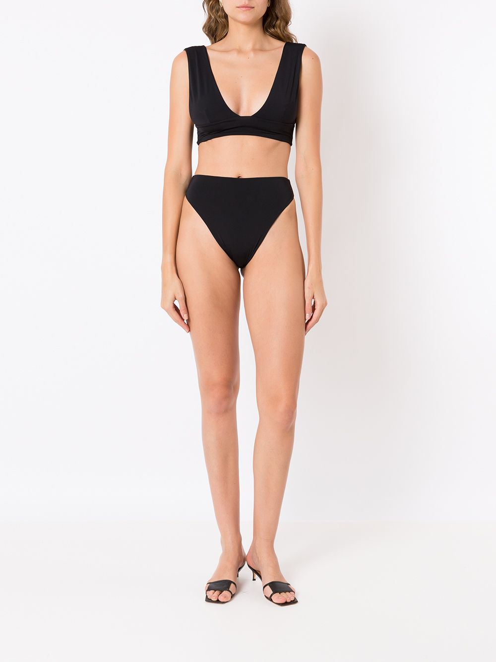 Isolda Uitgesneden bikini - Zwart