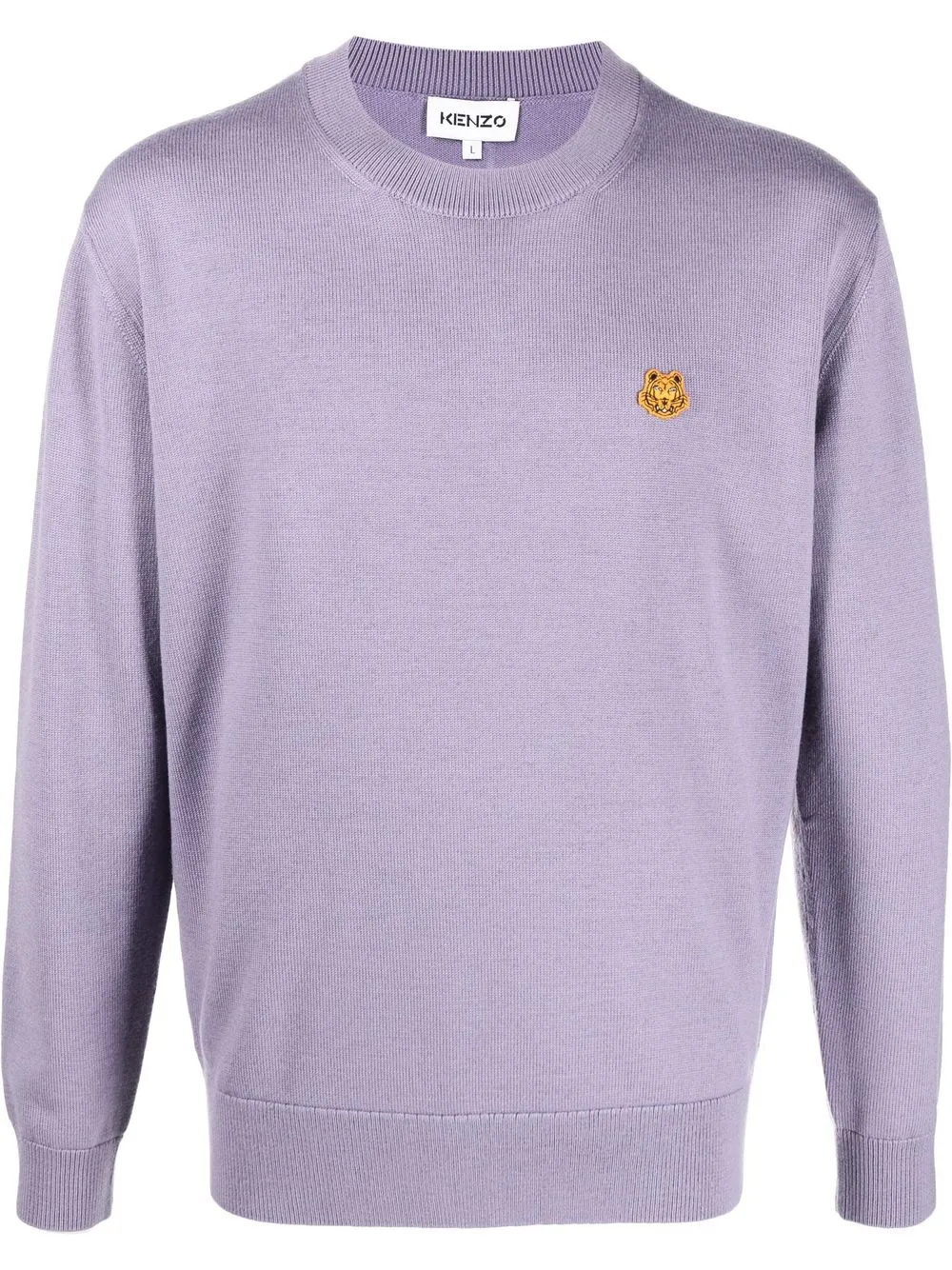 

Kenzo sudadera con parche del logo - Morado