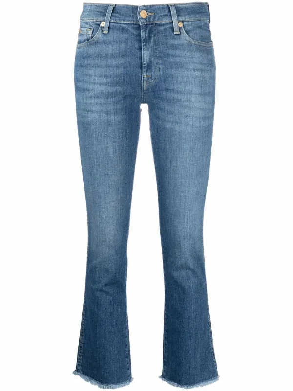 Mankind Pyper Crop Flared Jeans - Farfetch