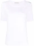 Le Tricot Perugia scoop neck T-shirt - White