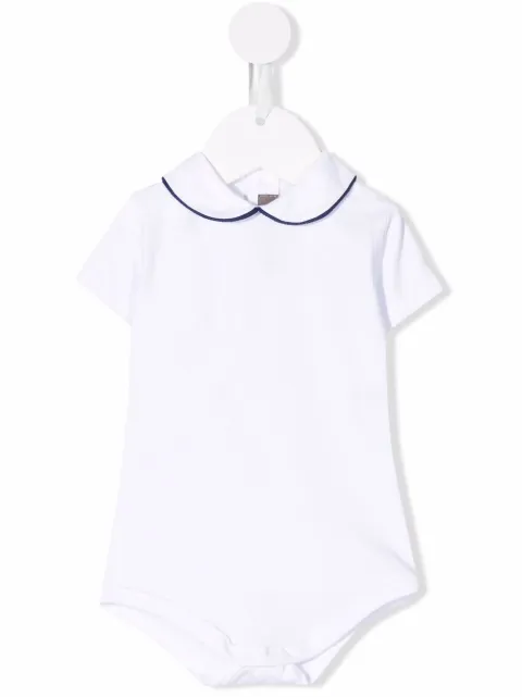 Little Bear body con logo con ribete en contraste