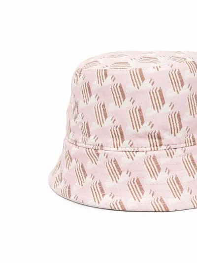 Cappello bucket con ricamo Farfetch Bambino Accessori Cappelli e copricapo Cappelli Cappello Bucket Toni neutri 