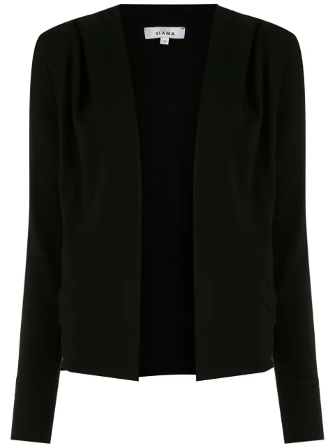 Amir Slama hooded open-front cardigan