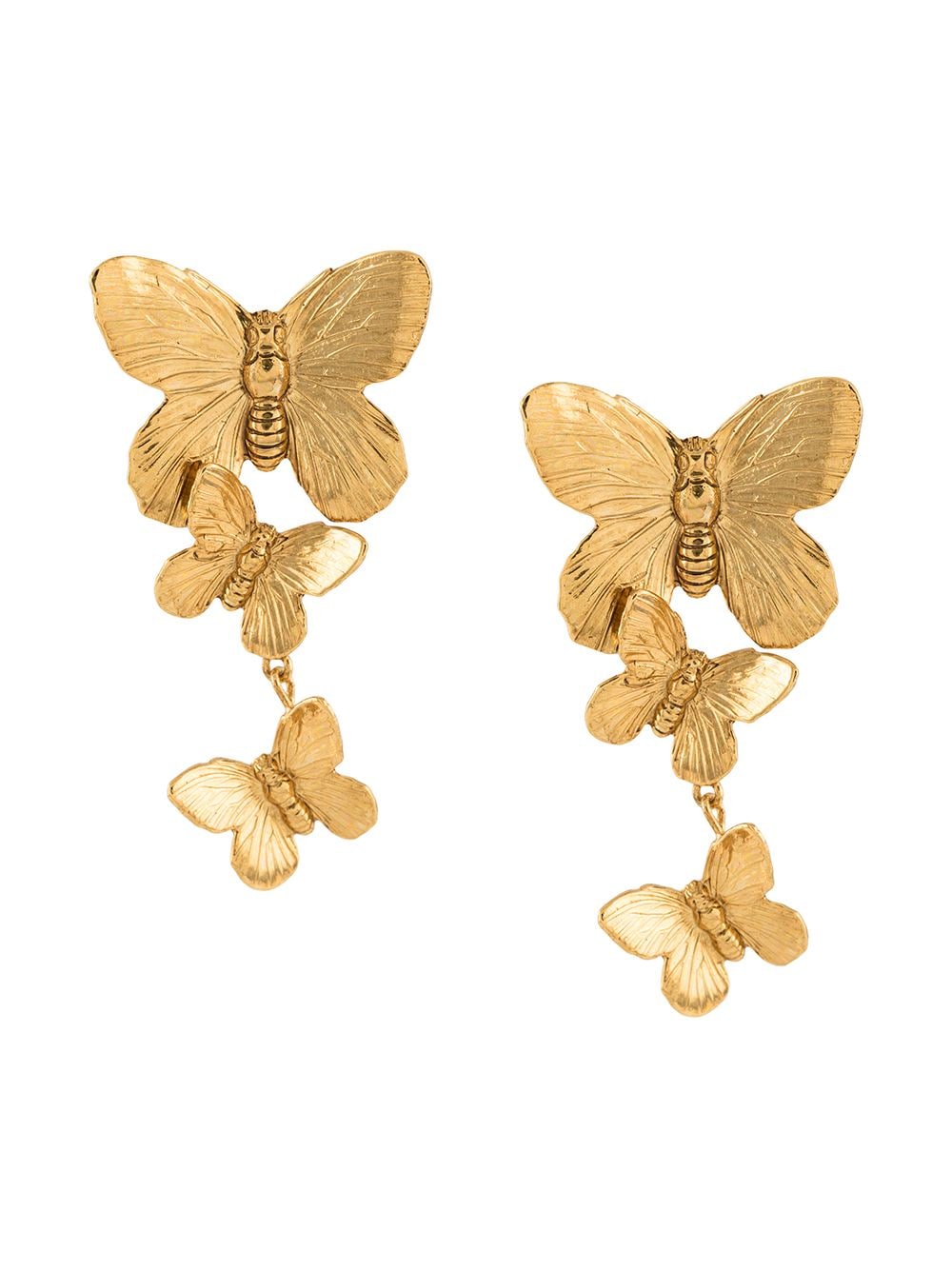 Jennifer Behr Avah Butterfly Earrings - Farfetch