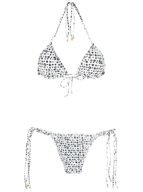 Bikini triangle à pois - Amir Slama - Modalova