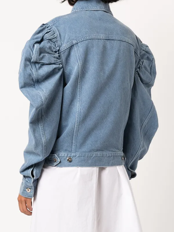 Marques'Almeida puff-sleeve Denim 