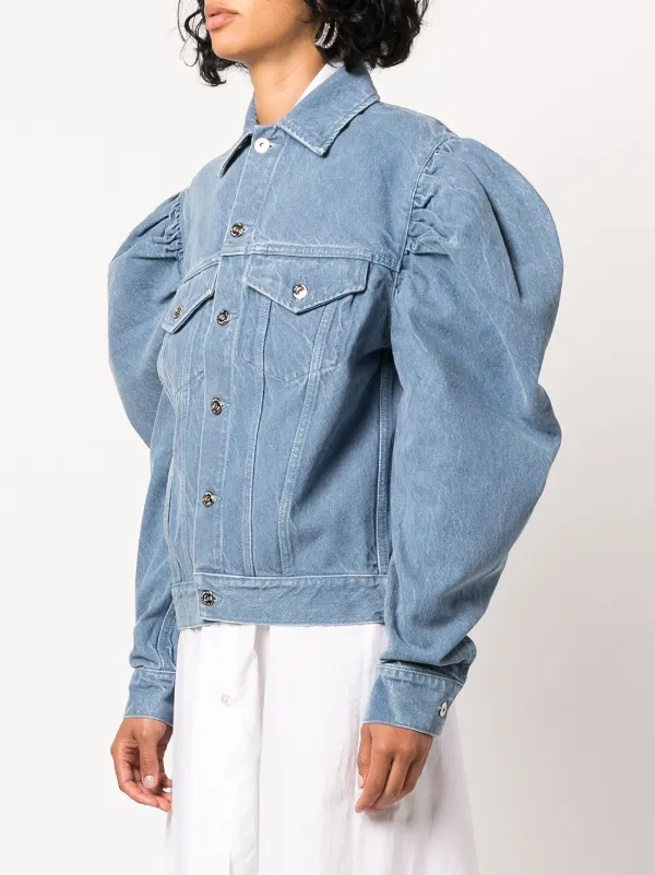 Marques'Almeida puff-sleeve Denim 