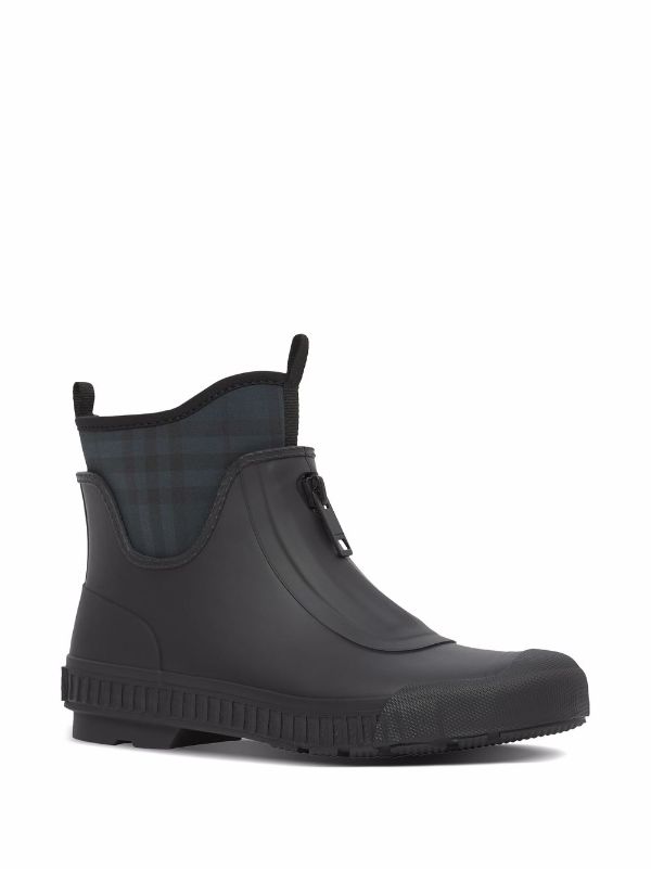 ankle length rubber boots