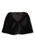 Unreal Fur Yasmine faux fur wrap - Black