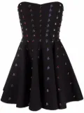 Valentino Garavani crystal-embellished minidress - Black