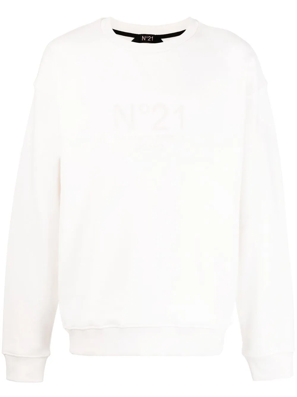 Nº21 logo-print crew-neck Sweatshirt - Farfetch