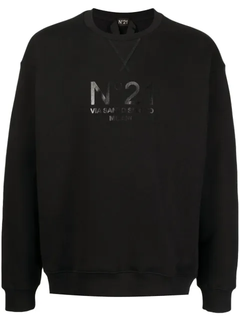 Nº21 logo-print sweatshirt