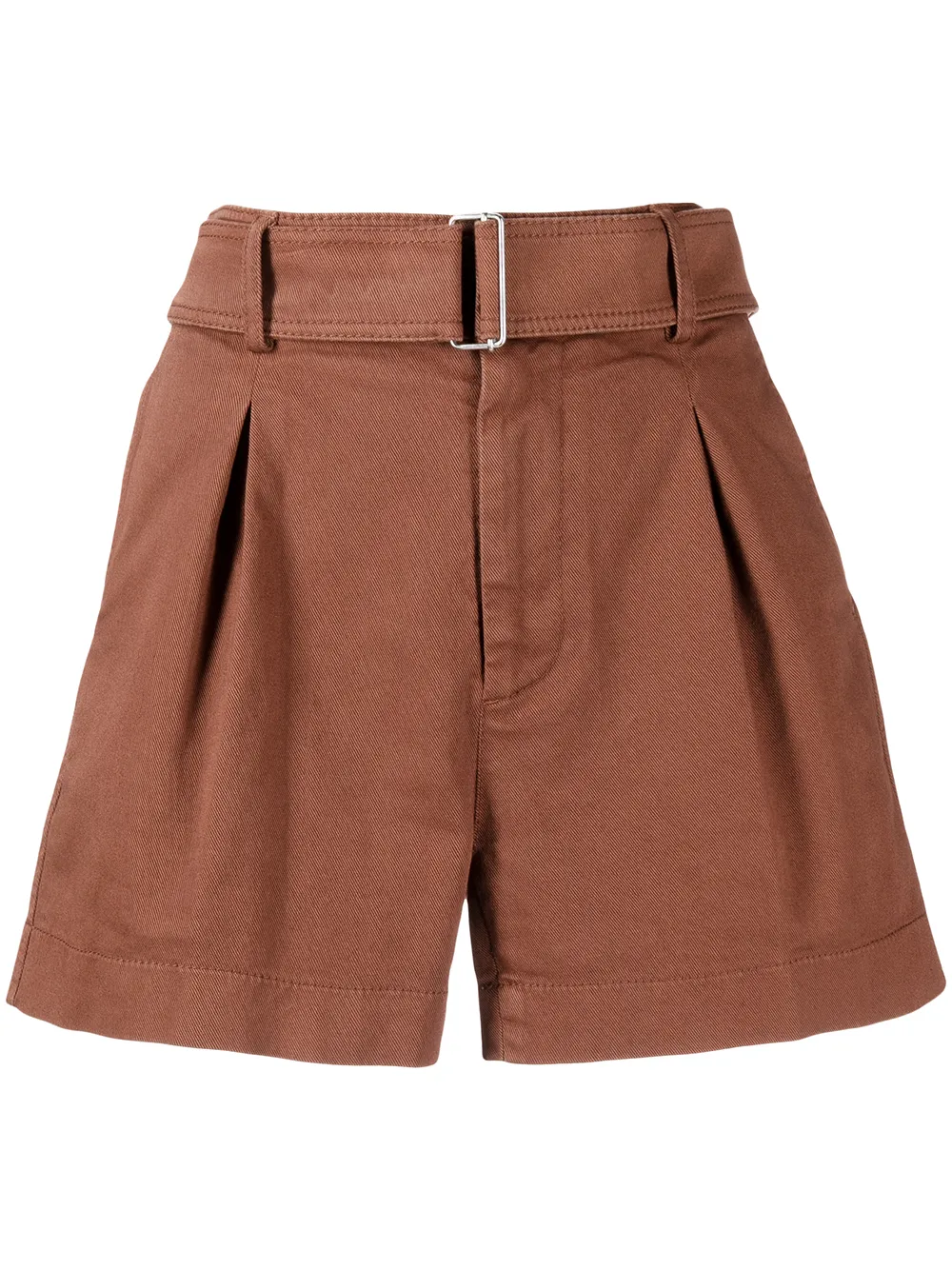 

Nº21 belted tailored shorts - Brown