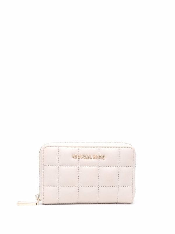 quilted michael kors wallet