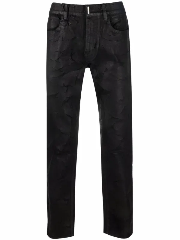 Givenchy Jeans Slim Con Efecto Envejecido - Farfetch