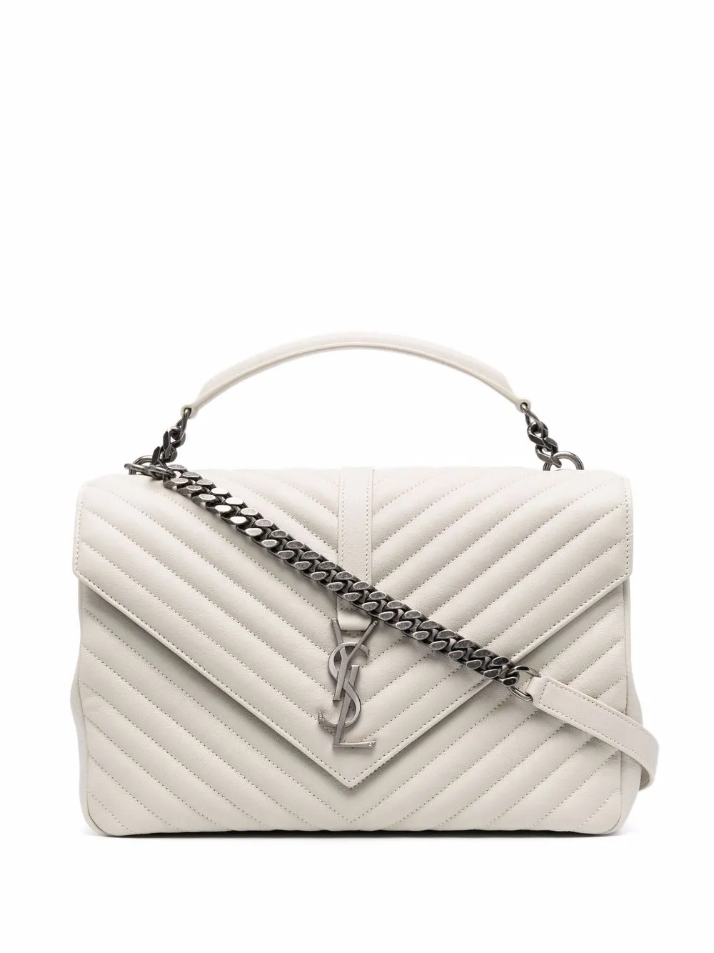 Saint Laurent Large Collège Quilted Tote Bag Farfetch