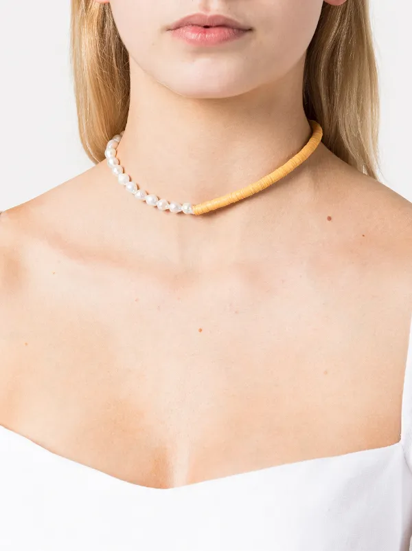 Jennifer Behr Monica Pearl Necklace 