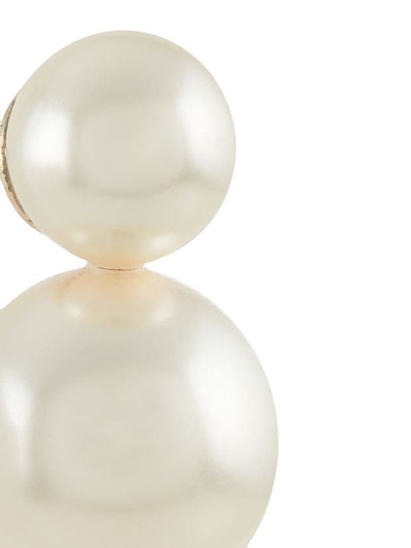 Jennifer Behr Iris pearl-detail Earrings - Farfetch