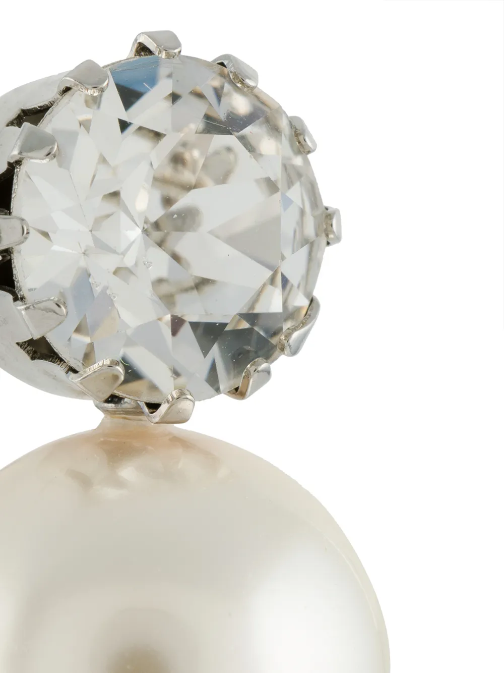 Jennifer Behr Ines Pearl Earrings | Silver | FARFETCH