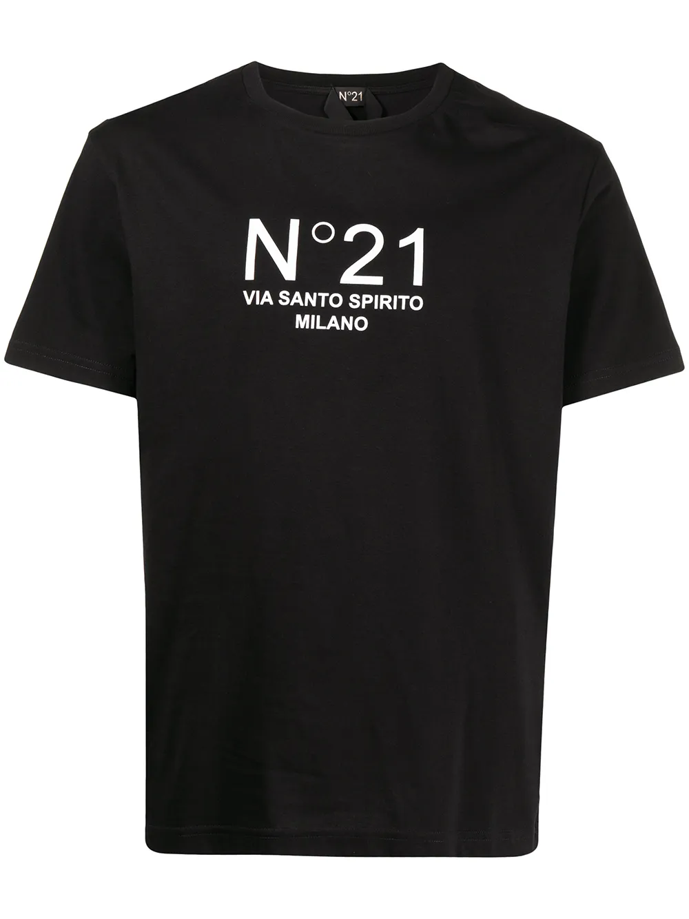 

Nº21 playera con estampado del logo - Negro