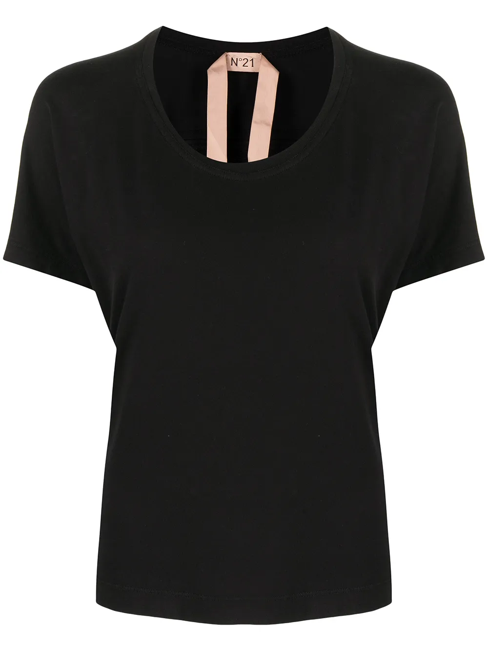 

Nº21 playera con parche del logo - Negro