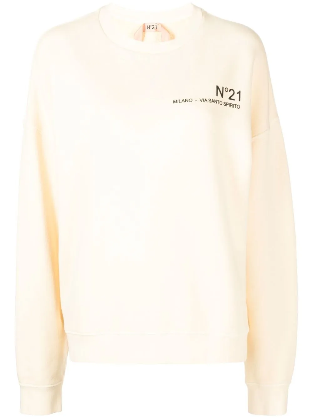 

Nº21 sudadera con logo estampado - Neutro