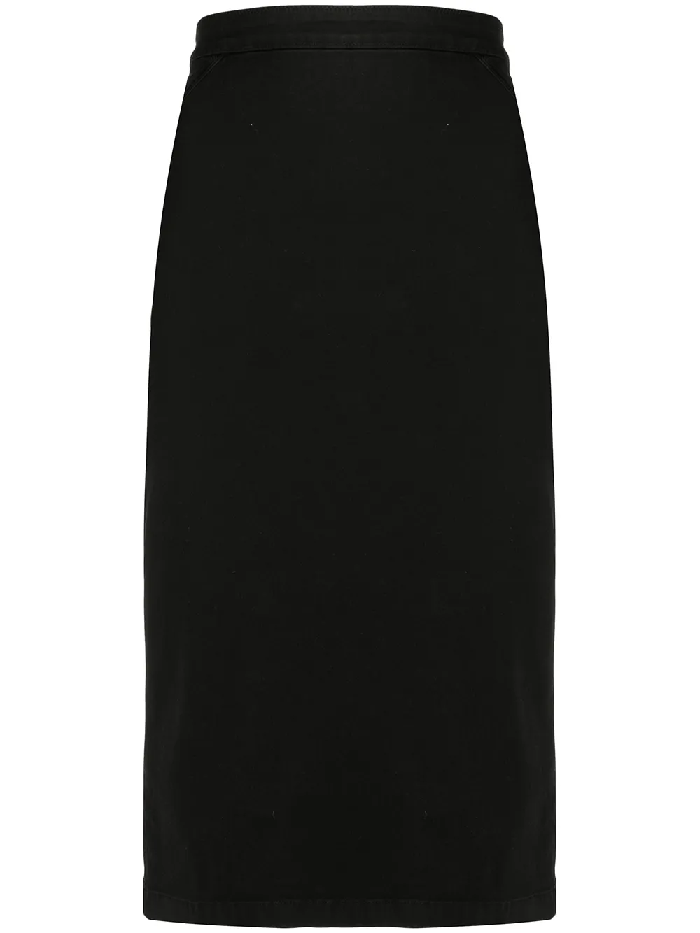 

Nº21 zip-detail pencil skirt - Black