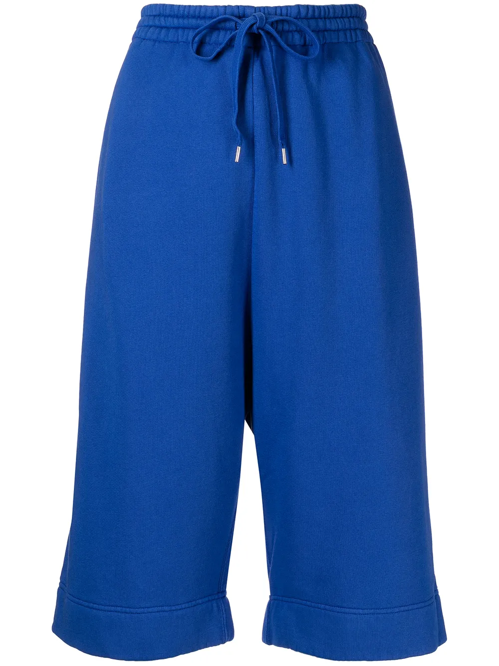 

Nº21 knee-length drawstring track shorts - Blue