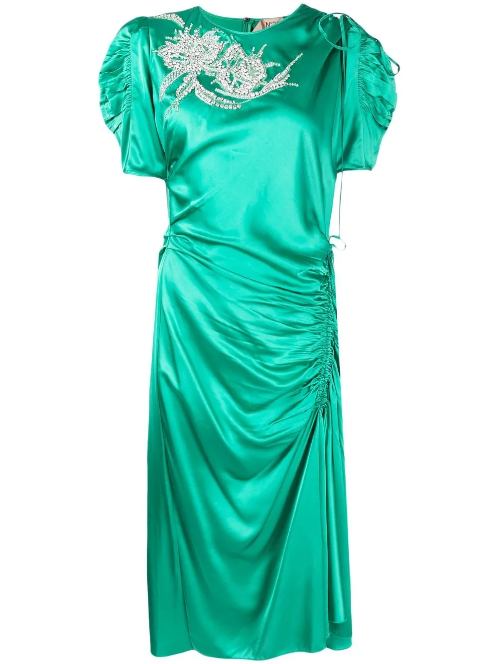 

Nº21 vestido drapeado - Verde