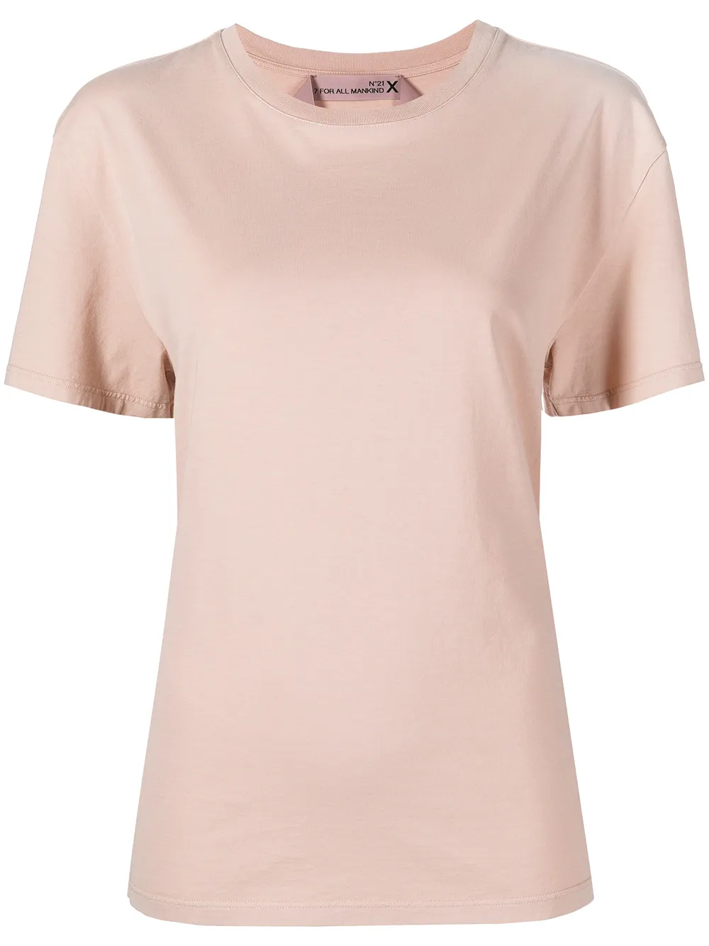 

Nº21 playera X 7 For All Mankind con logo - Rosado