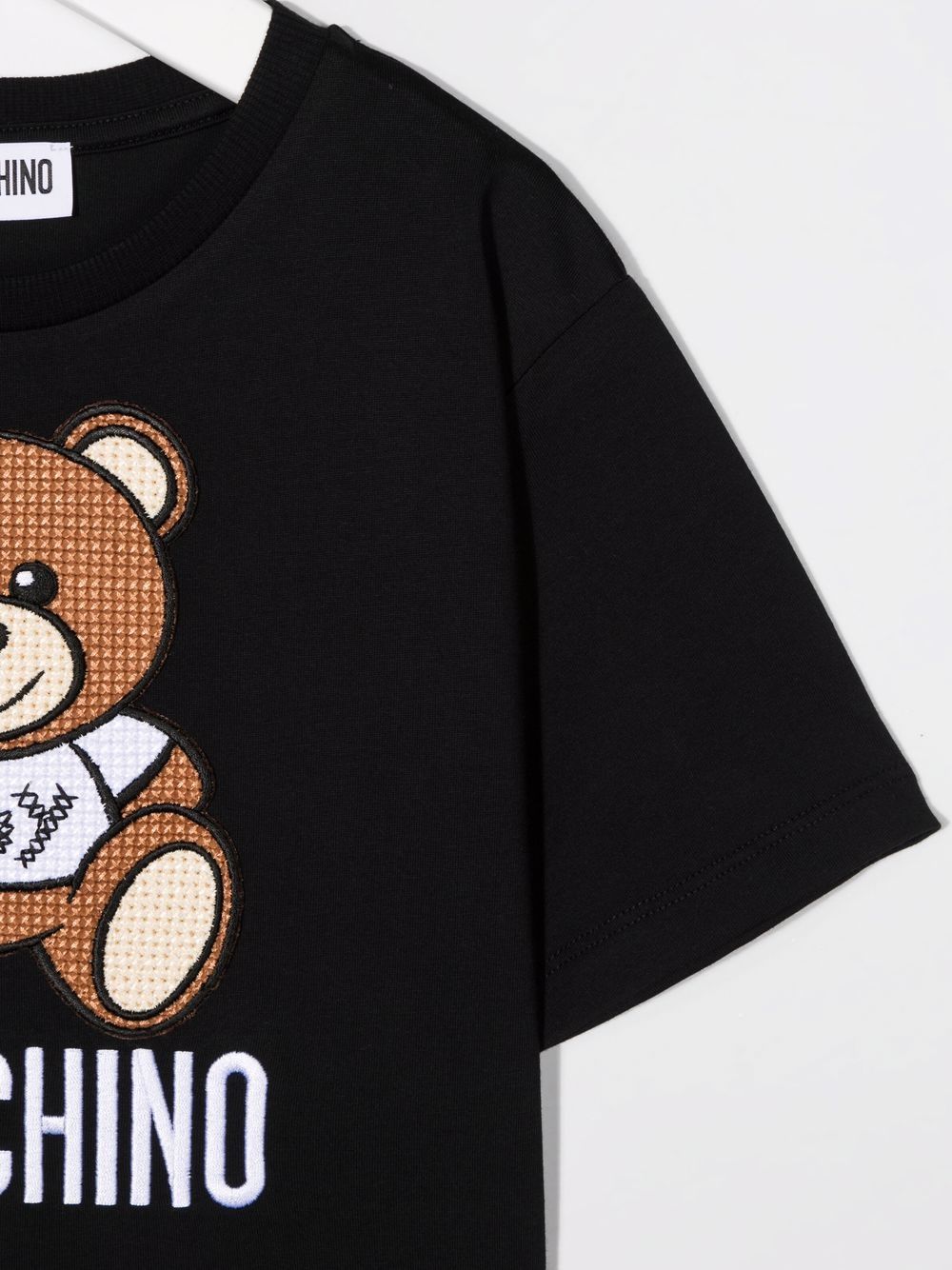 фото Moschino kids футболка teddy bear