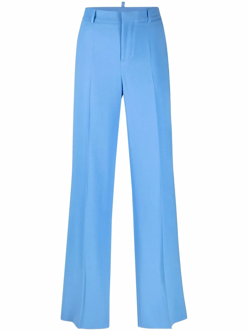 

Dsquared2 pantalones con tiro alto y pinzas - Azul