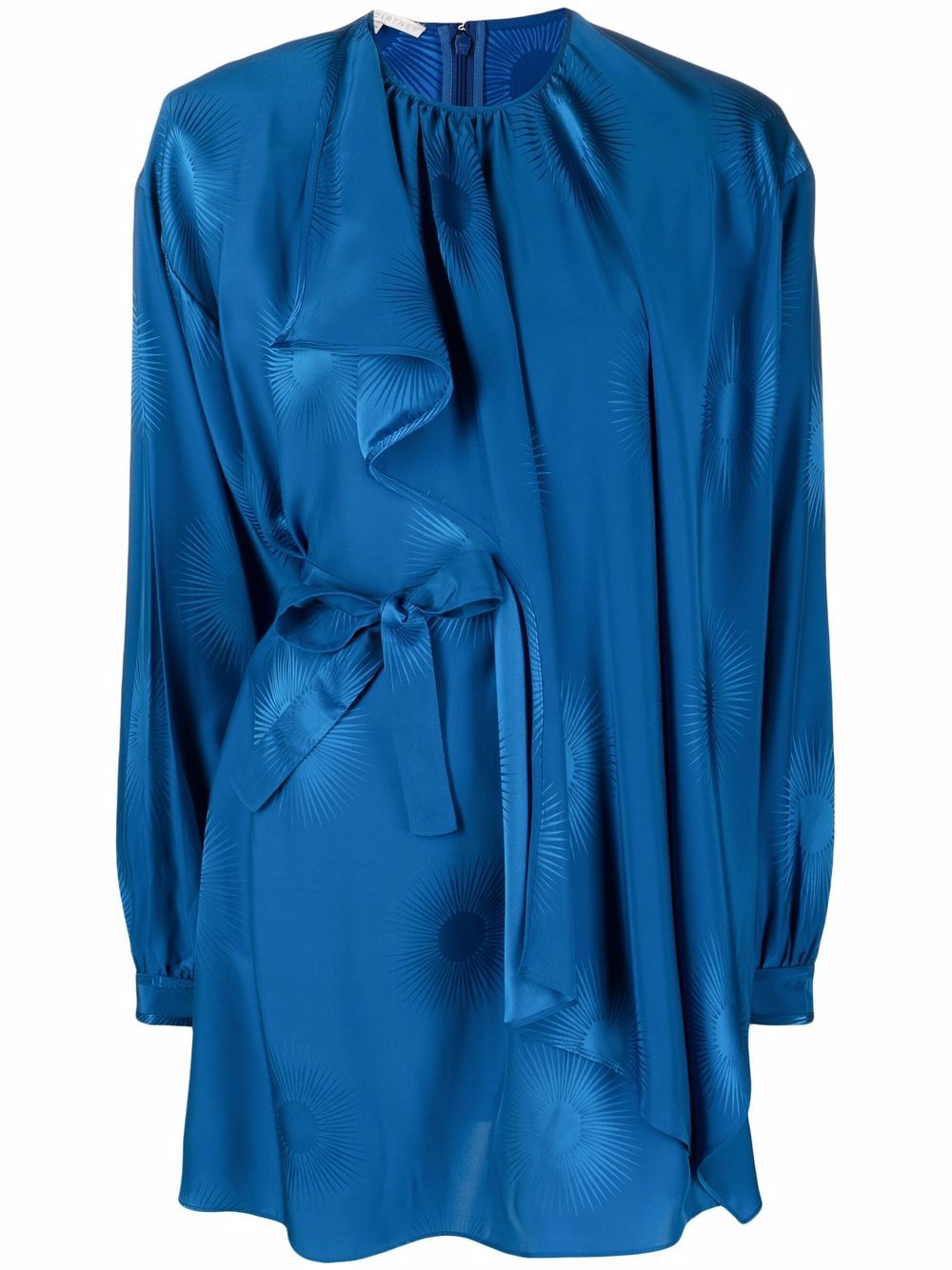 Image 1 of Stella McCartney sun motif draped dress